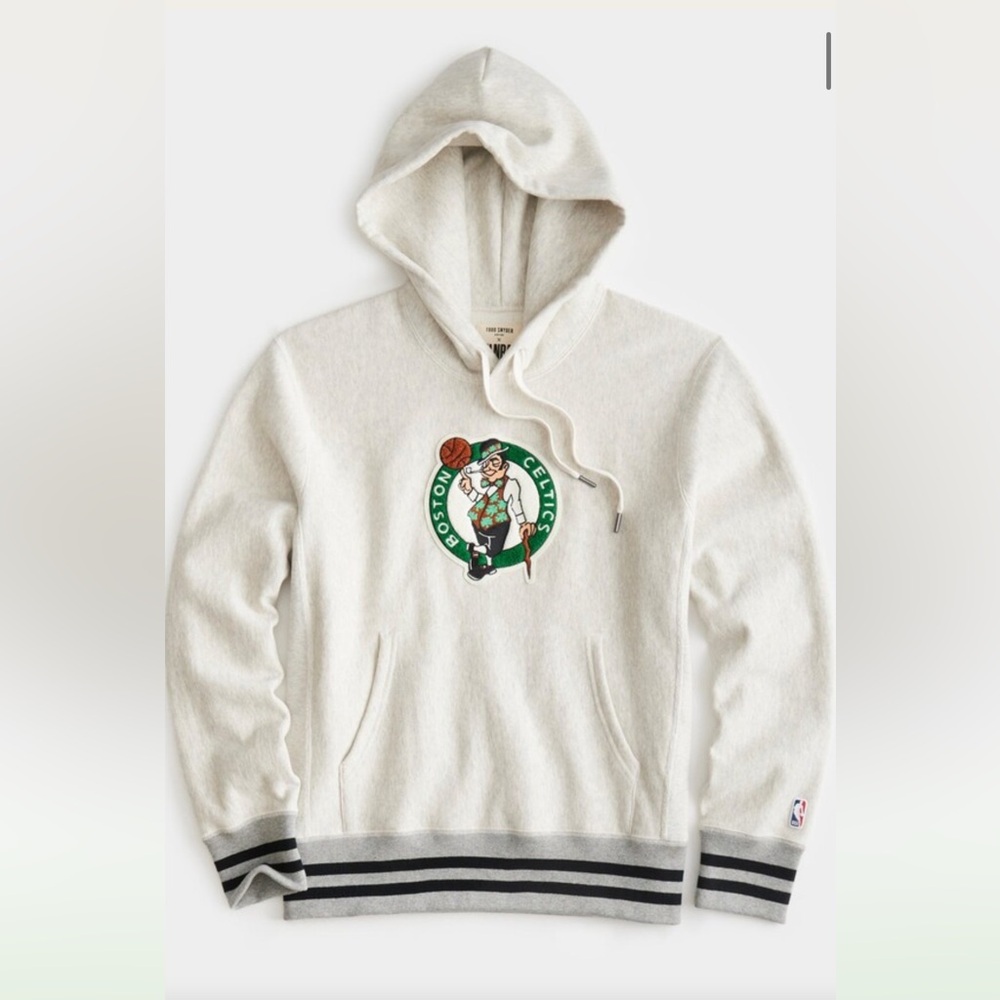 Todd Snyder Cream Celtics Hoodie